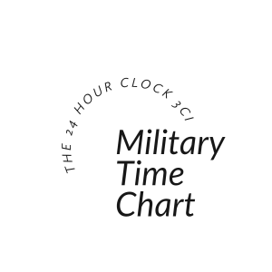 Military Time Chart-logo