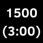 What is 1500 (15:00) Military Time? (3:00 PM Standard Time)